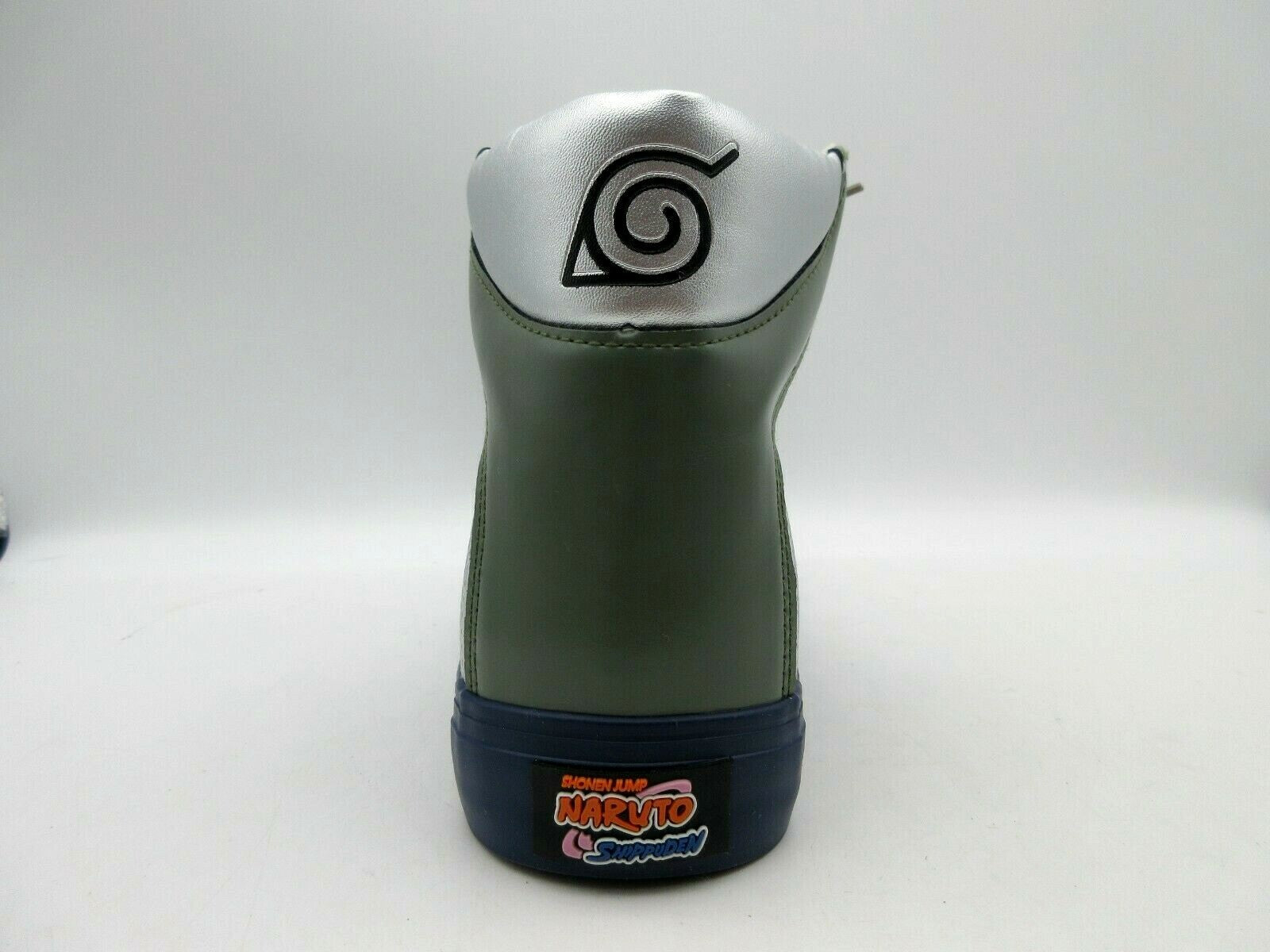 Naruto Shippuden Kakashi Run Hi-Top Sneakers Shoe Size 8 Anime 