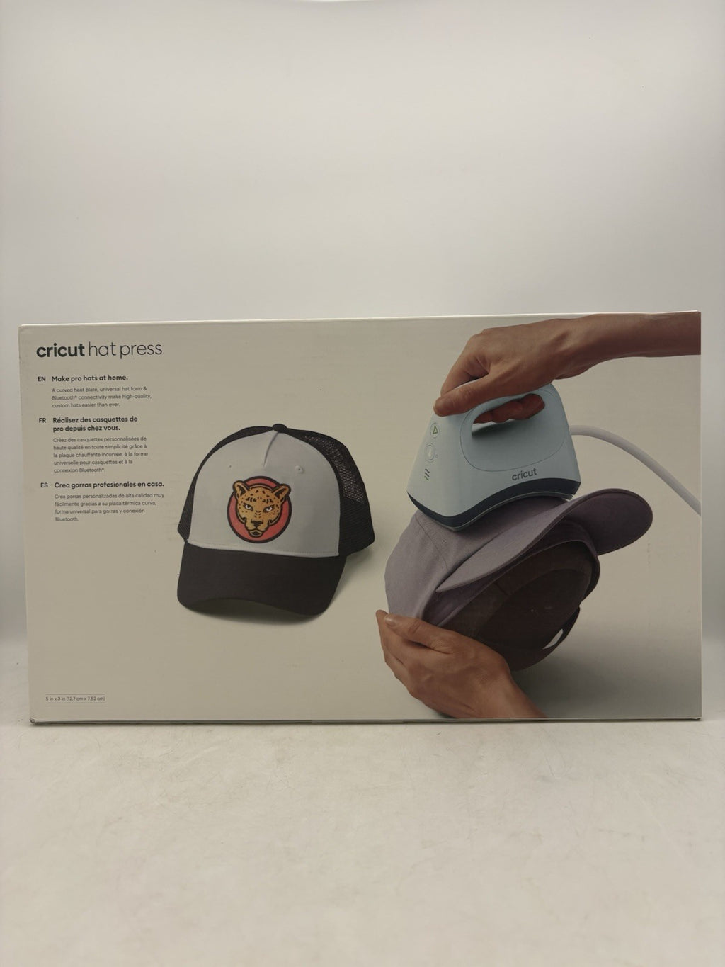 New Cricut Hat Press Smart Heat Press Zen Blue 2009240
