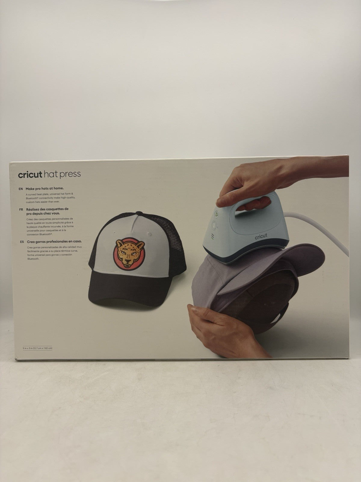 New Cricut Hat Press Smart Heat Press Zen Blue 2009240