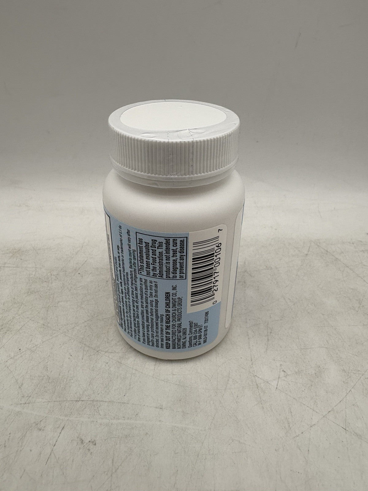 PB8 Probiotic 60 Capsules Bottle Digestive Health Exp 04/26