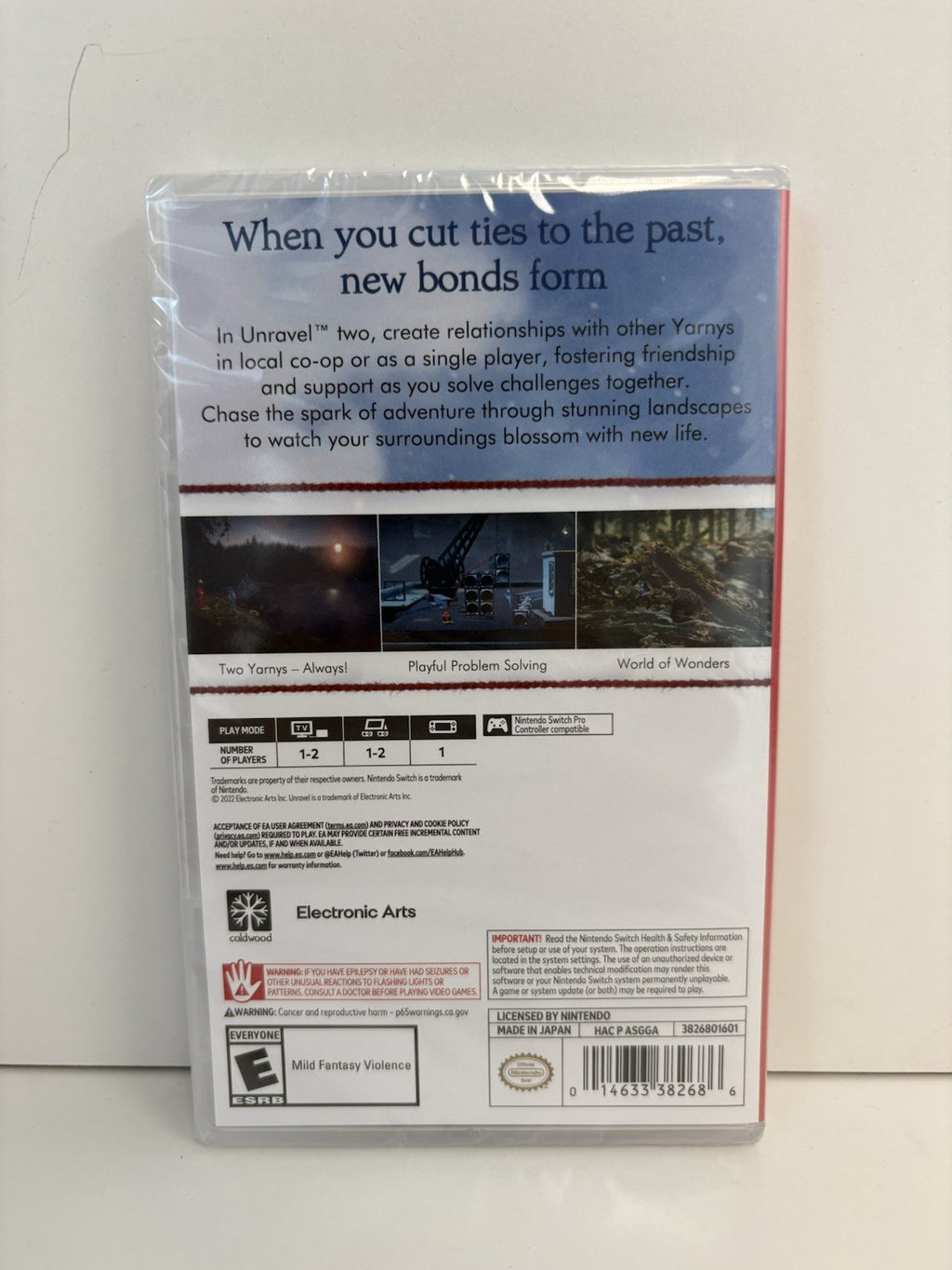 Unravel Two - Nintendo Switch Game by Electronic Arts