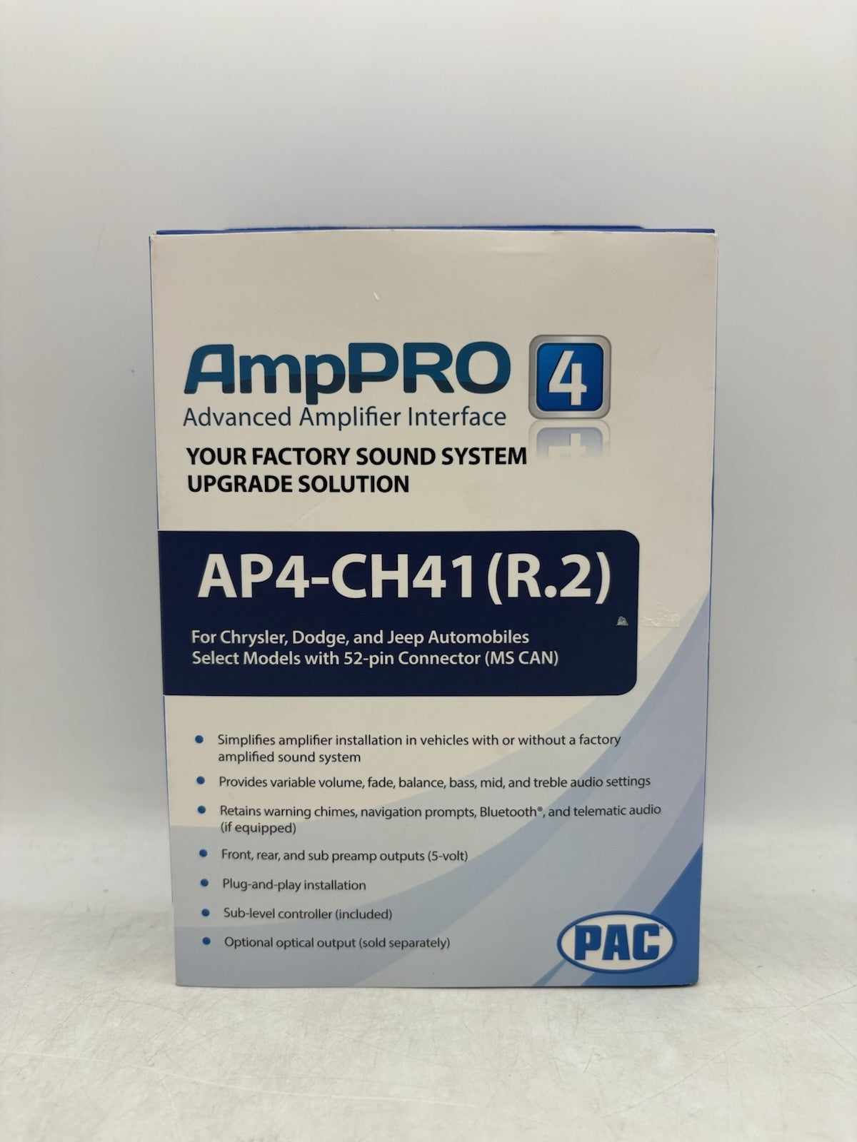 PAC AP4-CH41 R.2 Advanced Amplifier Integration Interface Module Dodge Ram Jeep