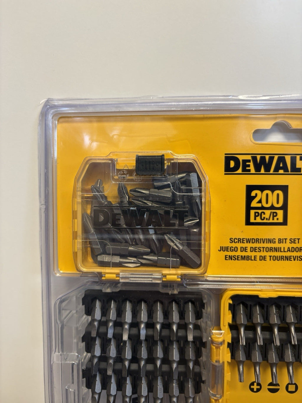 DeWalt 200 Pc. Screwdriving Bit Set DWAF12200