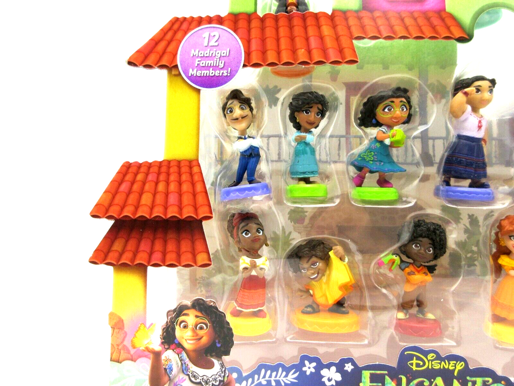 Brand New Disney's Encanto Movie Mi Familia 12 Toy Figure Set Figurines In-Hand