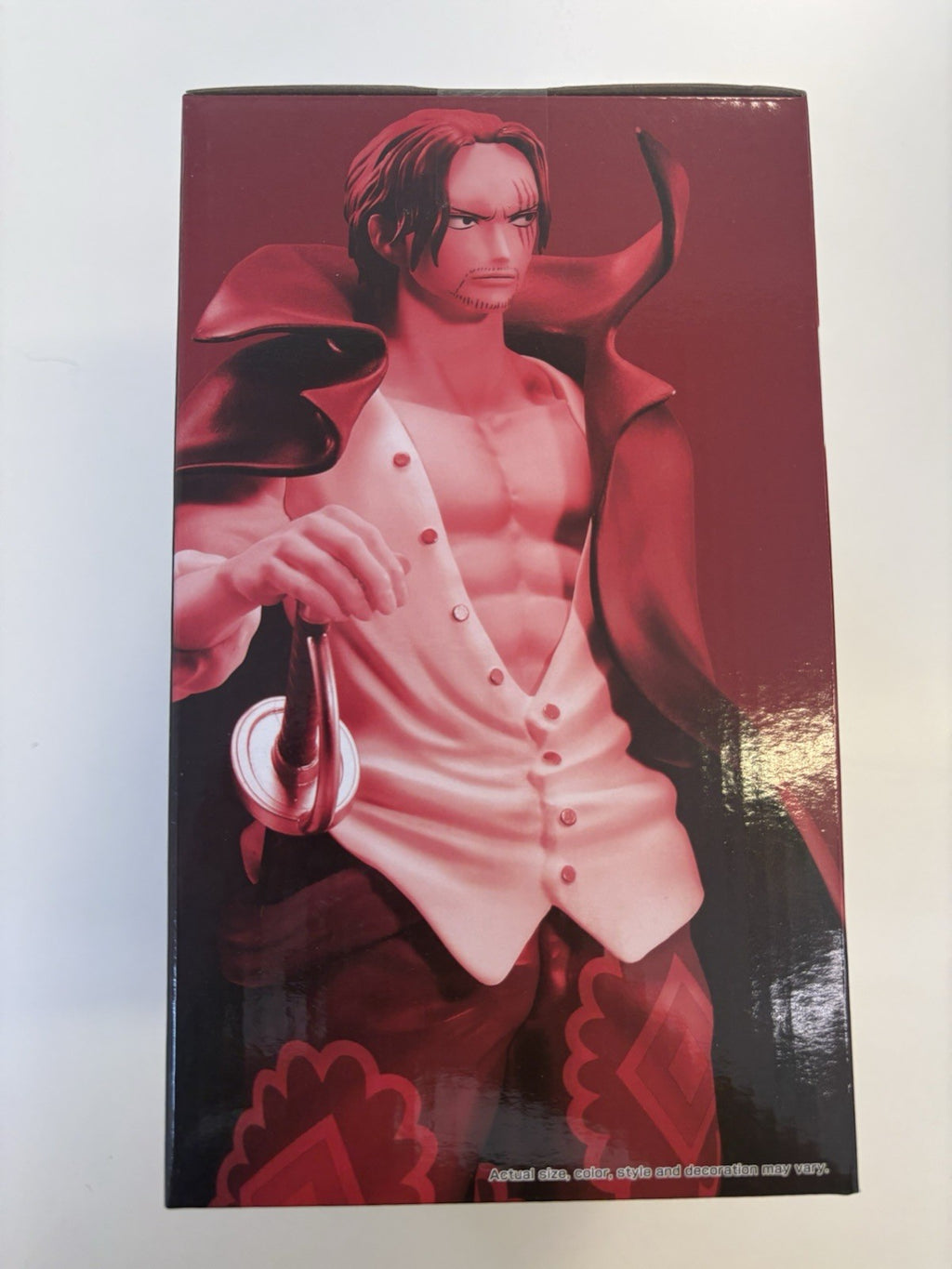 Bandai Shanks One Piece Ichibansho Figure Film Red ✨USA Ship Authorized Seller✨