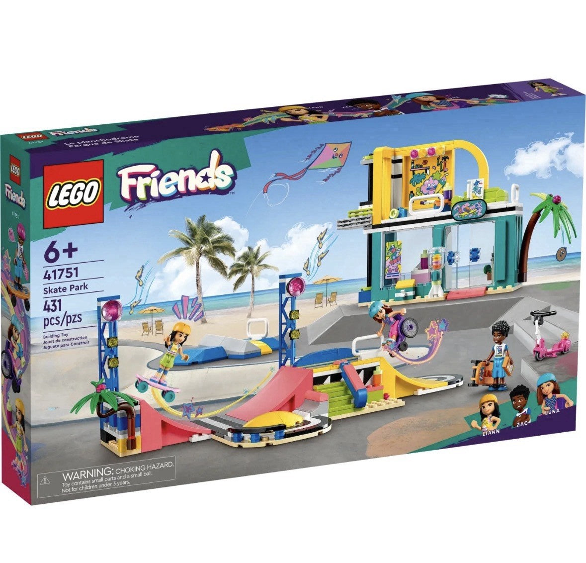 LEGO Friends Skate Park Set 41751