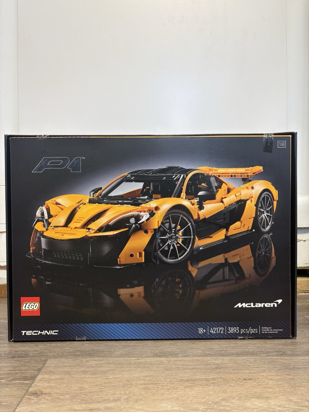 LEGO Technic McLaren P1 42172 NEW SEALED BOX 3893 pcs