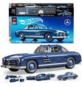 Mattel Brick Shop Hot Wheels Premium Series Mercedes Benz 300 SL Includes 1 Co
