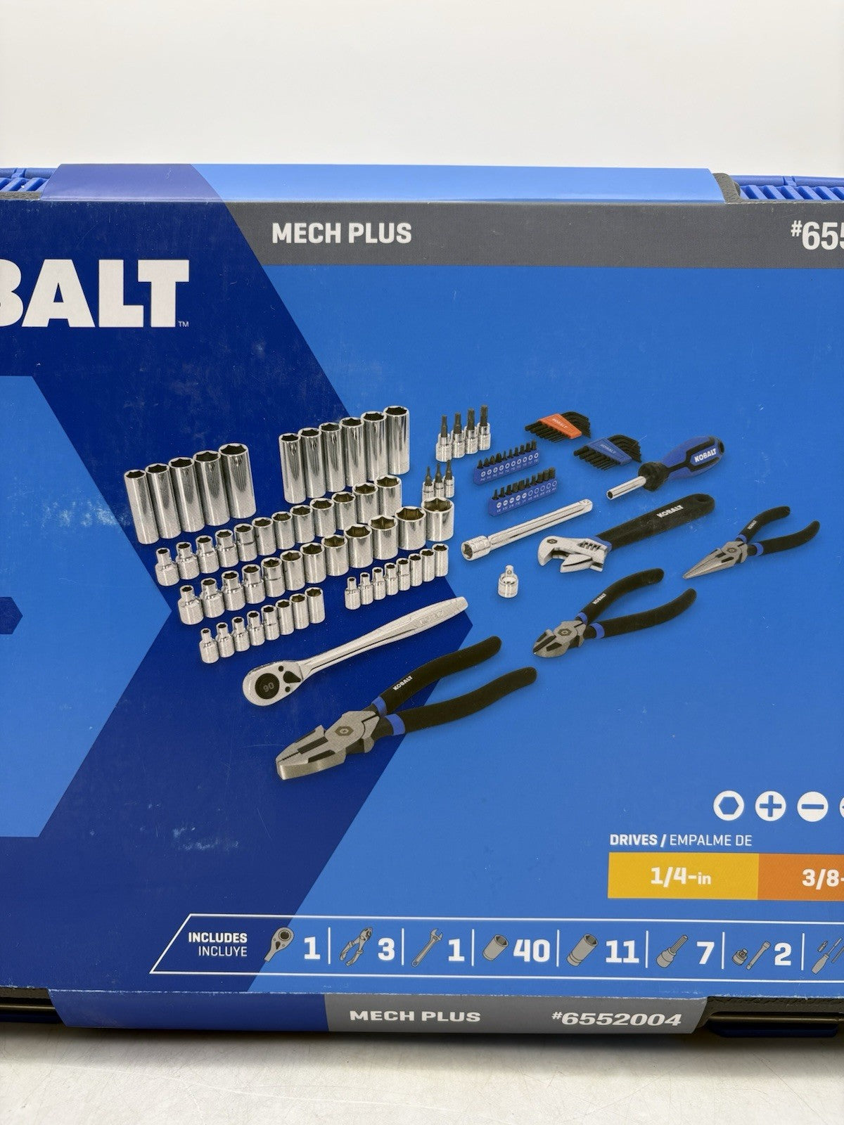 Kobalt 102pc  Mechanic Tool Set With Hard Case