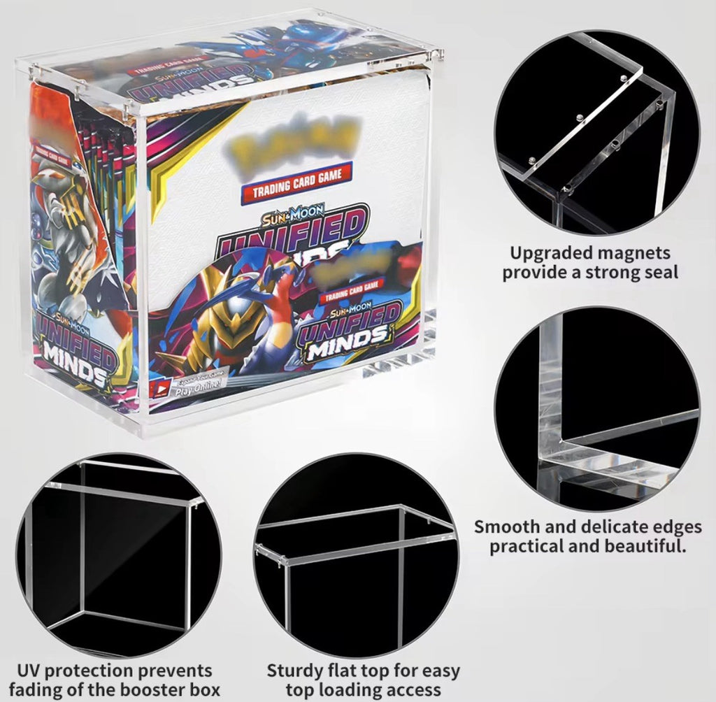 Pokemon ETB Display Magnetic Case Protector Elite Trainer Box High Quality