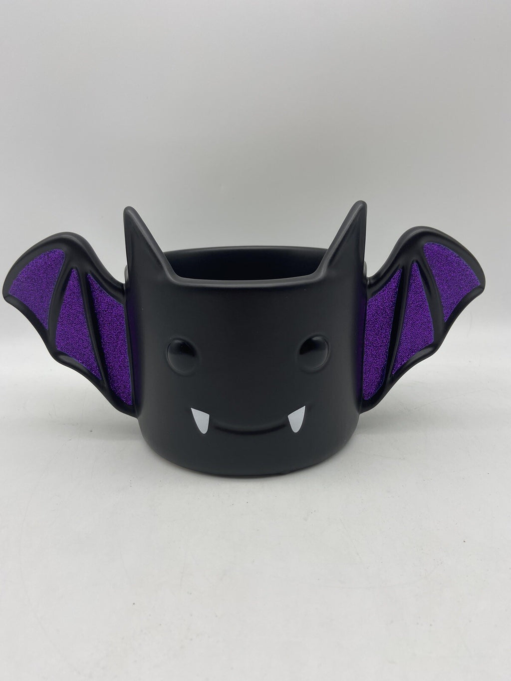 Bath & Body Works Halloween Glittered Bat Candle Holder Black/purple