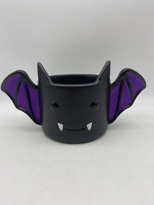 Bath & Body Works Halloween Glittered Bat Candle Holder Black/purple