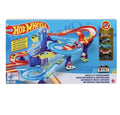 Hot Wheels Auto Lift Expressway Track and Toy Cars Playset City Motorized  1:64