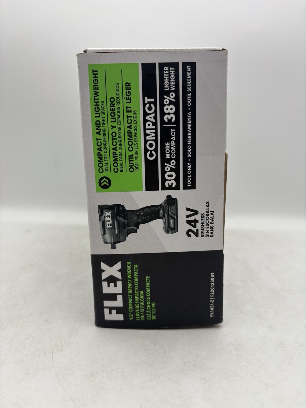 Flex FX1431-Z 24V 1/2 Cordless Compact Impact Wrench 450ft-lbs Torque Tool Only