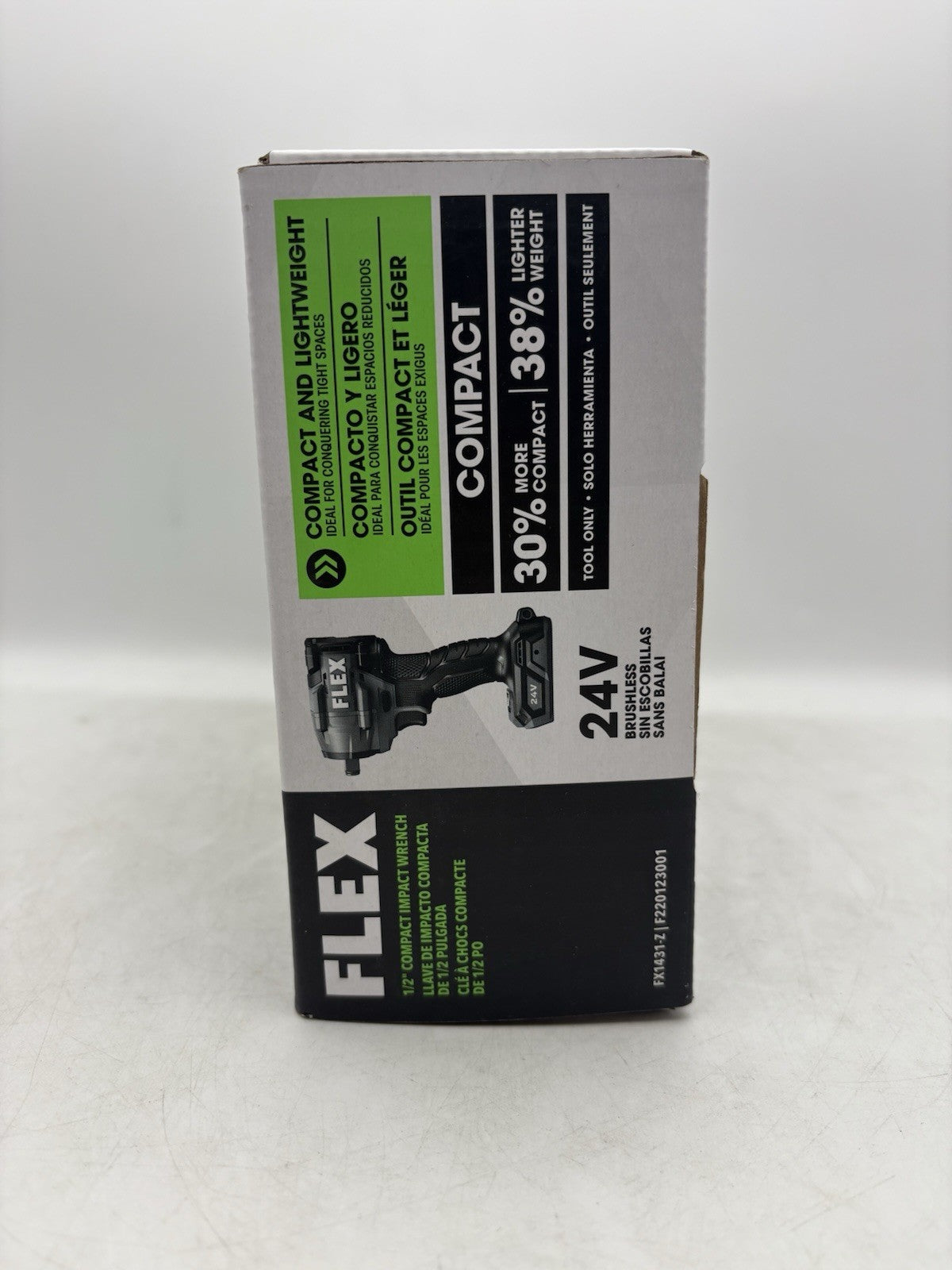 Flex FX1431-Z 24V 1/2 Cordless Compact Impact Wrench 450ft-lbs Torque Tool Only