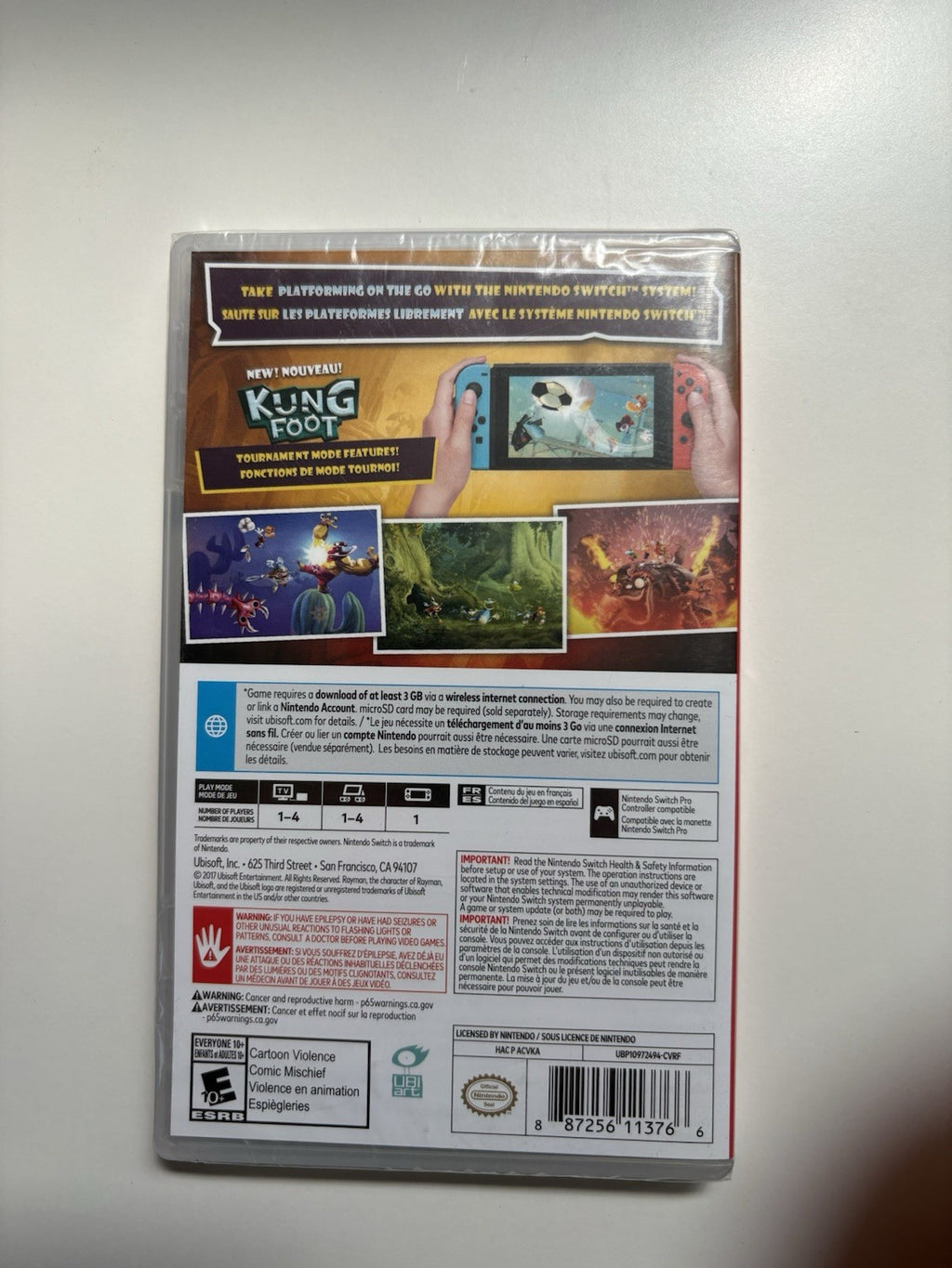 Rayman Legends (Code In Box) for Nintendo Switch [New Video Game]