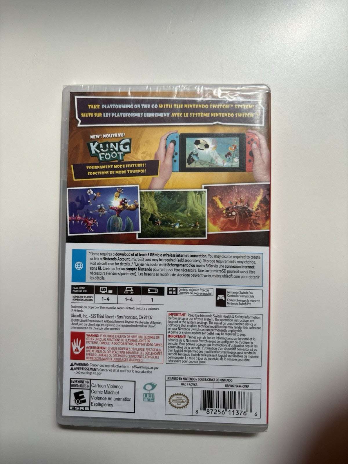 Rayman Legends (Code In Box) for Nintendo Switch [New Video Game]