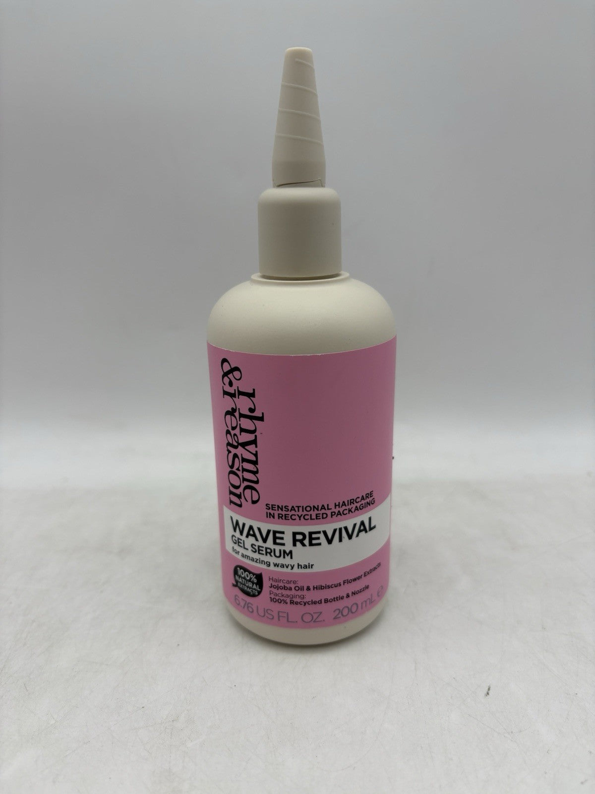 Rhyme & Reason Wave Revival Gel Serum 6.76oz Wavy Hair 200ml 3 Pack