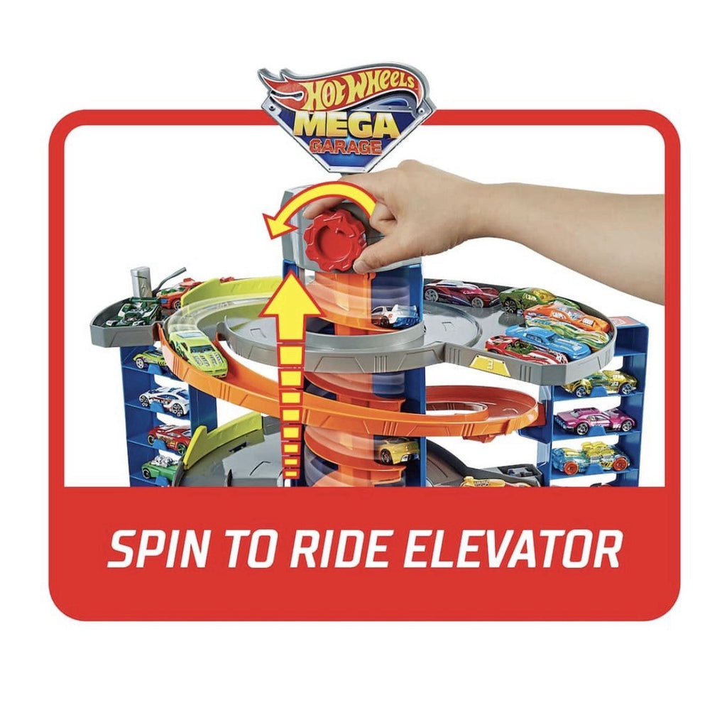 Hot Wheels City Mega Garage Car Vehicle Playset NEW