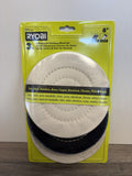 RYOBI A92301 6 in. Buffing Wheel Set 3-Piece