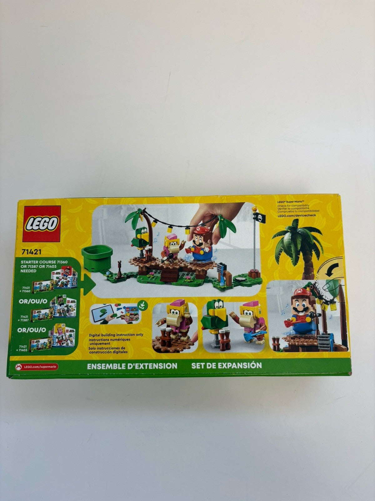 Lego Super Mario 71421 Dixie Kong's Jungle Jam Expansion 174pcs Building Set NIB