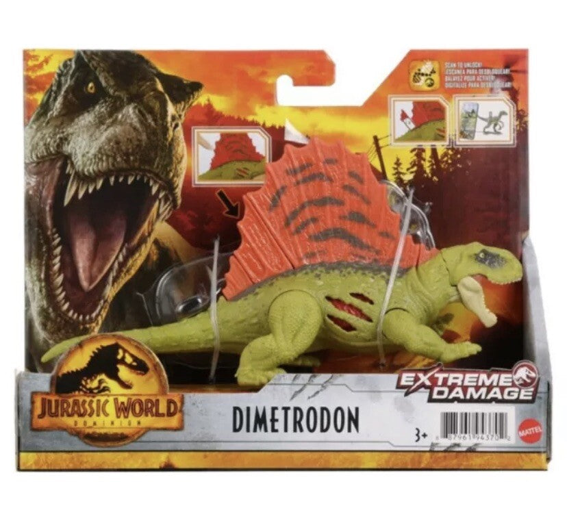 Jurassic World Dominion Dimetrodon Extreme Damage New