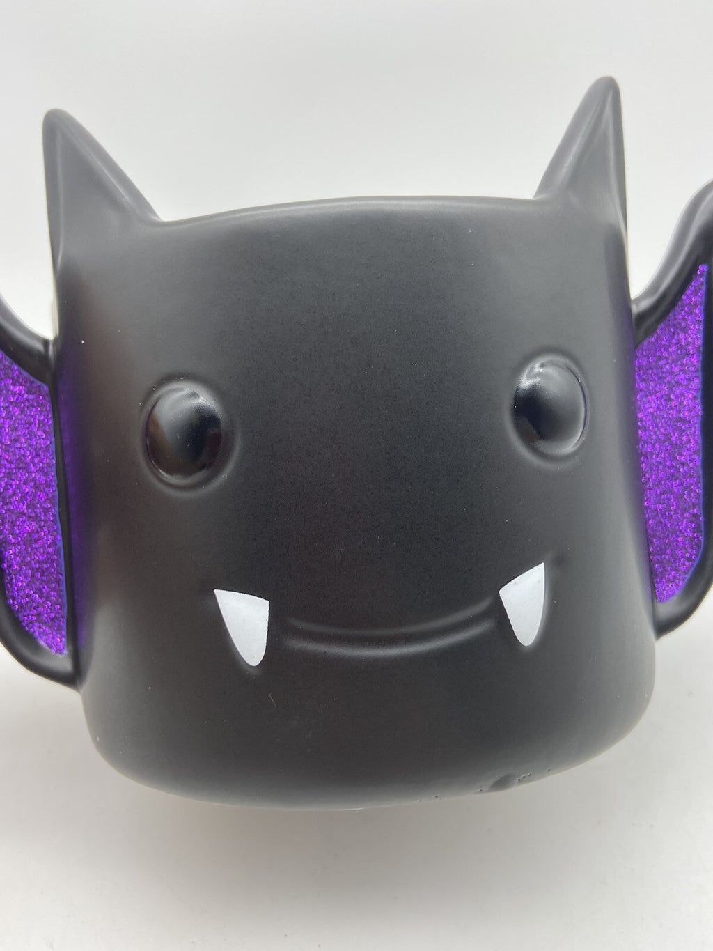 Bath & Body Works Halloween Glittered Bat Candle Holder Black/purple
