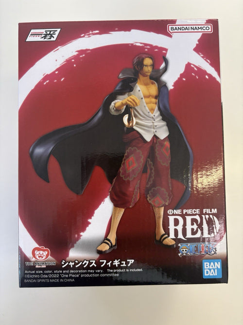 Bandai Shanks One Piece Ichibansho Figure Film Red ✨USA Ship Authorized Seller✨