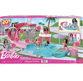 Barbie Dream Pool Playset with Slide & Bubbling Hot Tub, 20+ Accessories & Pet