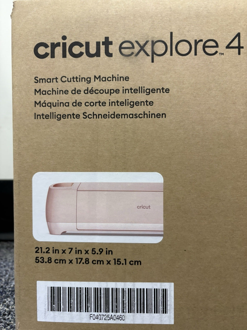 NEW! Cricut Explore 4 Electric Die Cutting Machine - Seashell - 2011070