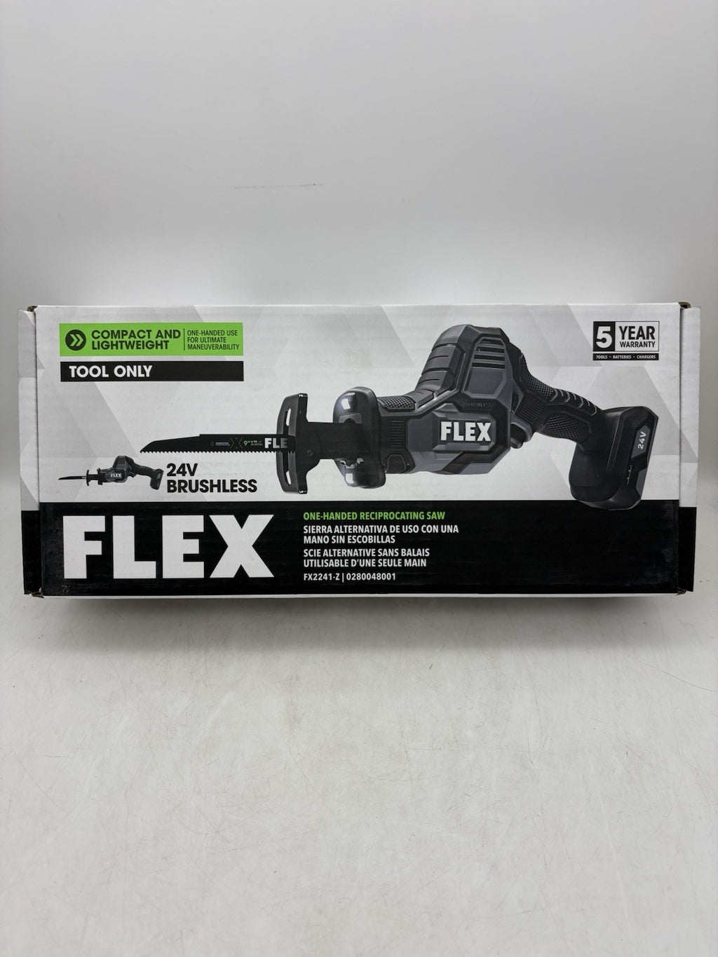 Flex FX2241-Z One-hand Reciprocating Saw Brushless Bare Tool New