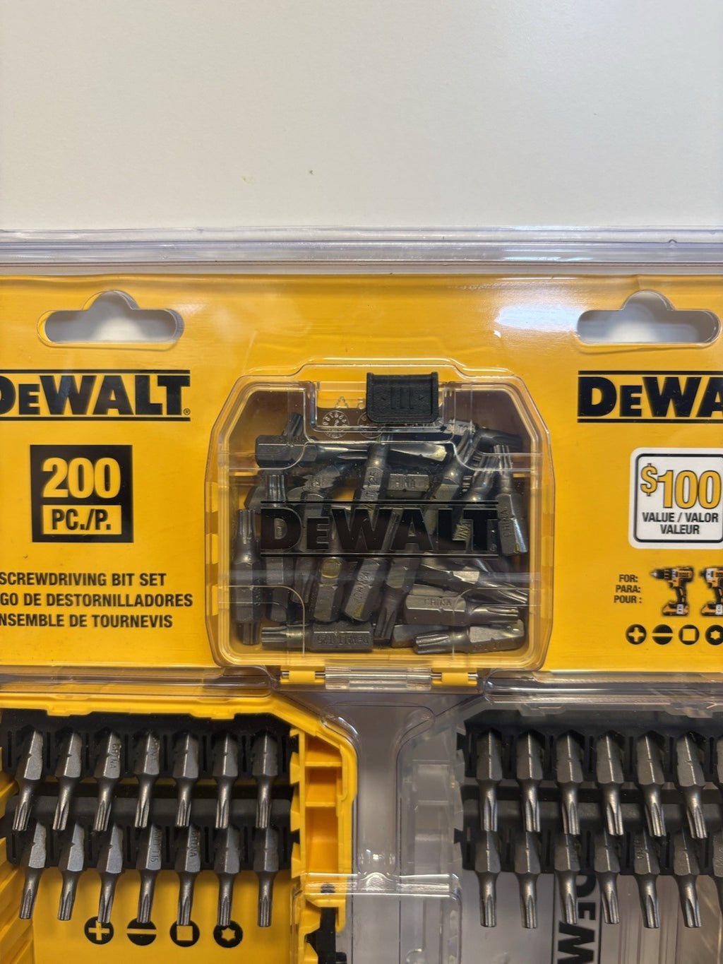 DeWalt 200 Pc. Screwdriving Bit Set DWAF12200