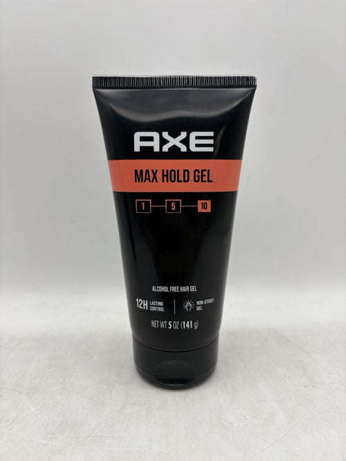 Axe Max Hold Gel #10 Men's Alcohol Free Hair Gel 5 Oz 2 Pack
