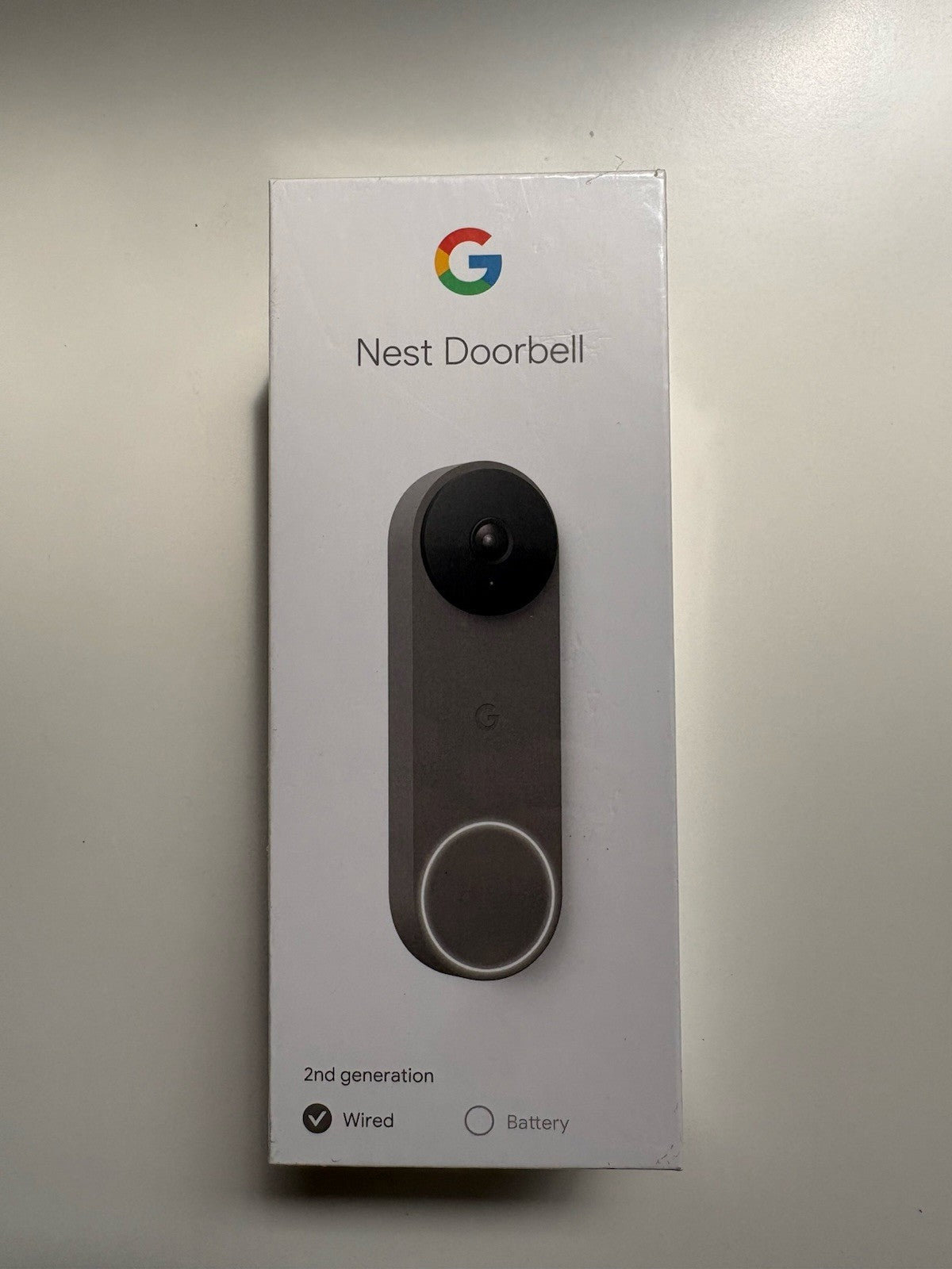 Google Nest Doorbell - (Wired, 2nd Gen) - Wired Video Doorbell Camera - New