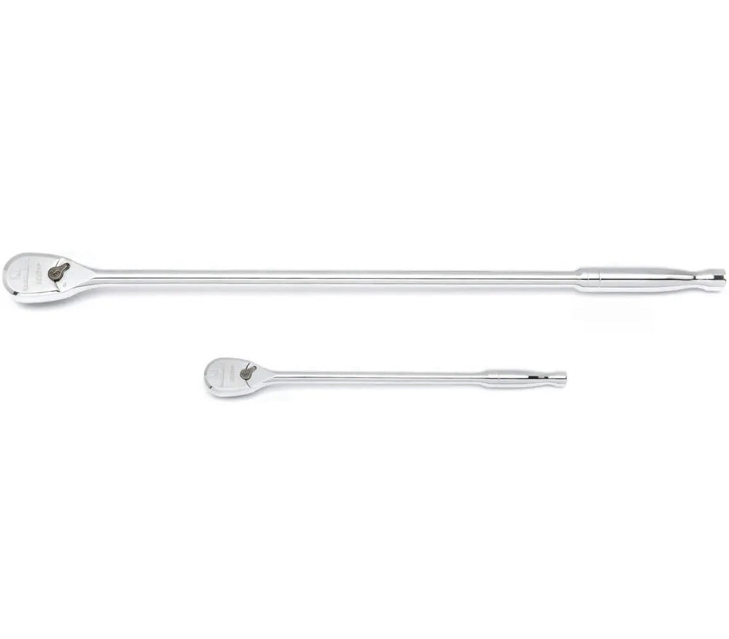 Gearwrench 81271 2 Pc 1/4 & 3/8" Dr 120XP Extra Long Handle Ratchet Set