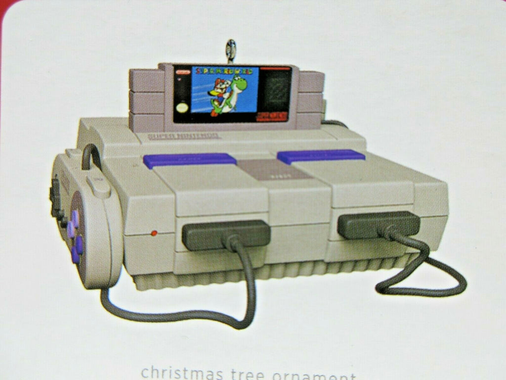 Hallmark Keepsake 2021 Super Nintendo NES Console Magic Light & Sound NEW NIB