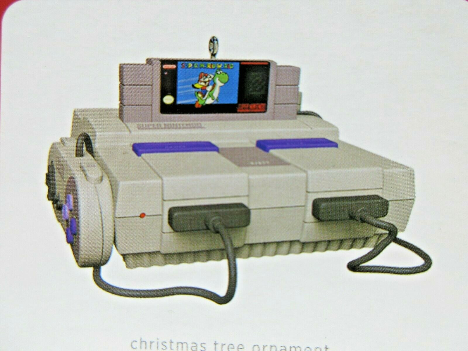 Hallmark Keepsake 2021 Super Nintendo NES Console Magic Light & Sound NEW NIB