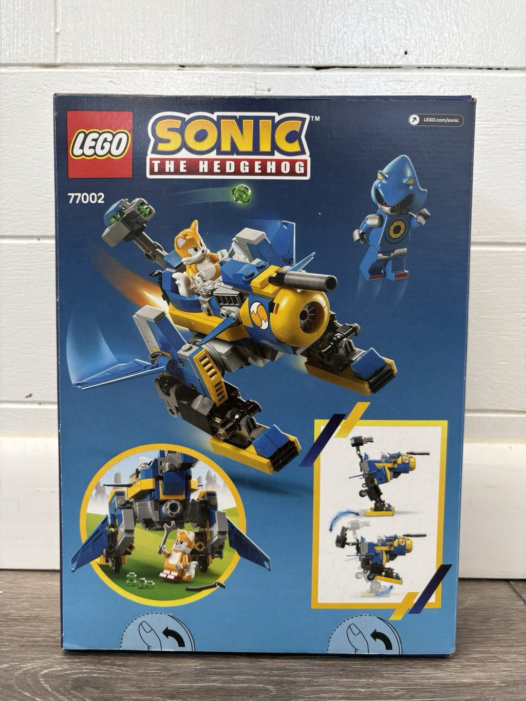 LEGO Cyclone vs. Metal Sonic 77002 Sonic 8+ 290pcs Metal Sonic Tails Sonic New