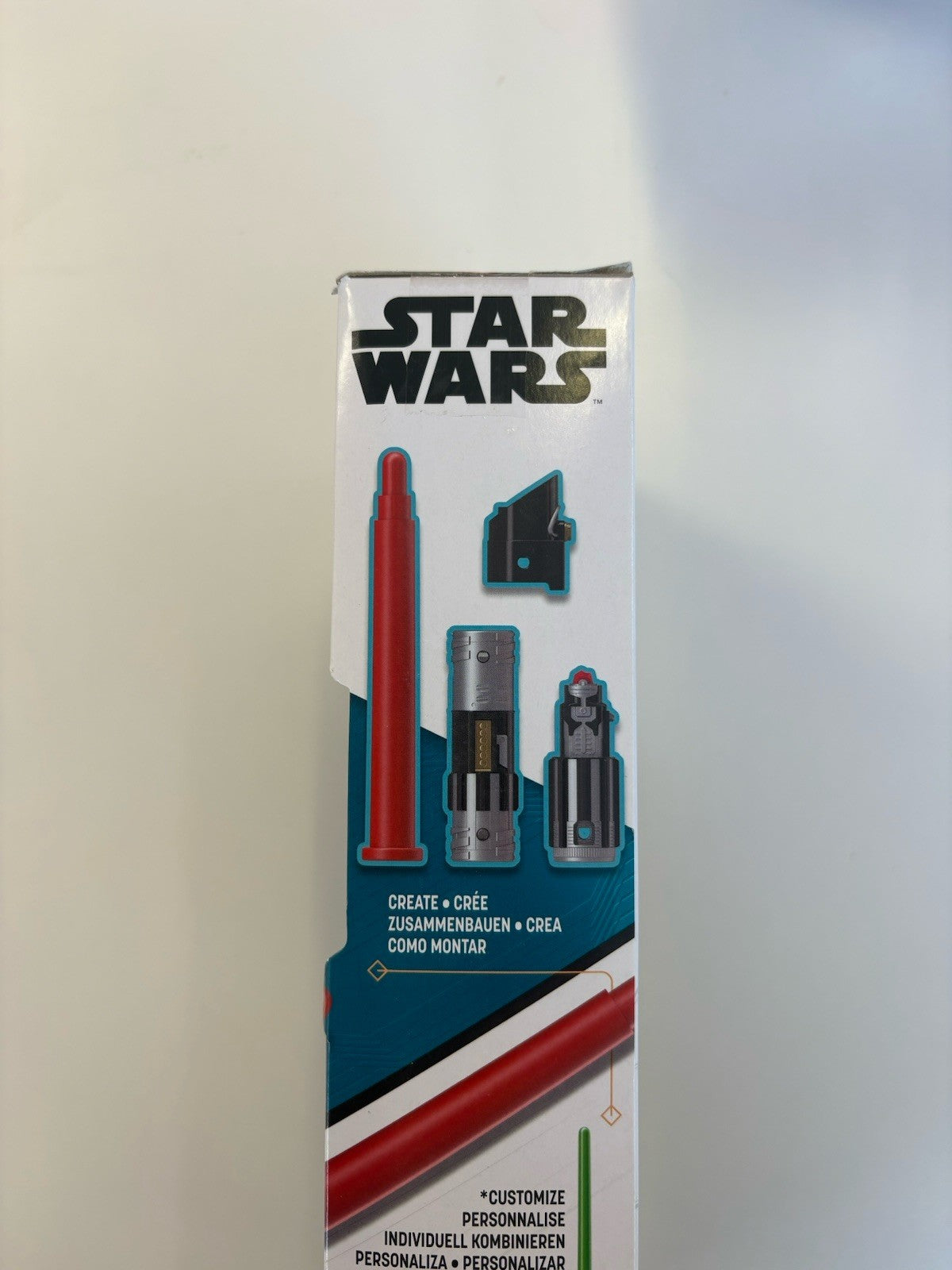Star Wars Lightsaber Forge Darth VaderExtendable Red Lightsaber Roleplay Toy New