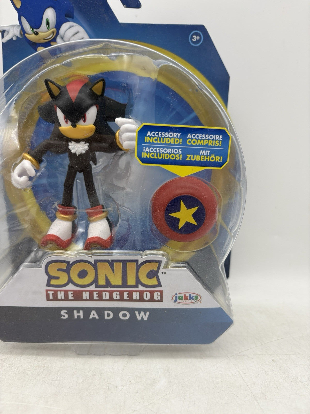 Sonic The Hedgehog - Shadow Figure W Shield Jakks Pacific 2023