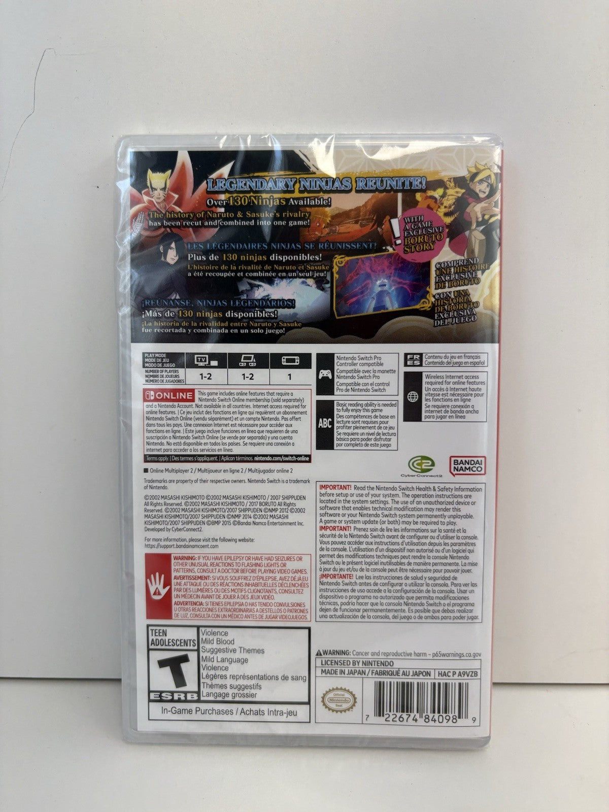 Naruto X Boruto Ultimate Ninja STORM Connections - Nintendo Switch