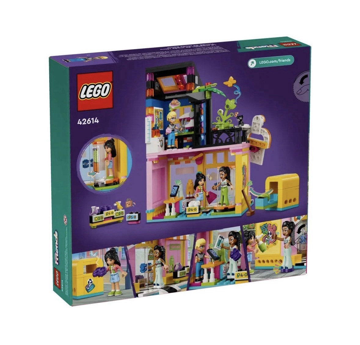 New Sealed Lego Friends Vintage Fashion Store Toy Shop 42614 Retiring Set