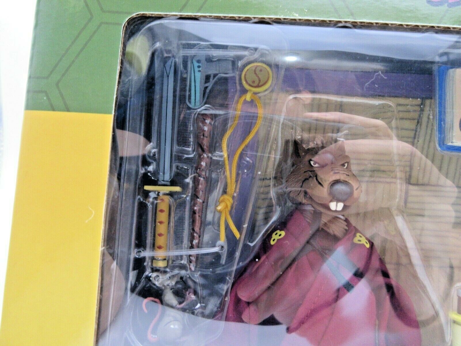 NECA Teenage Mutant Ninja Turtles Splinter Vs Baxter Target TMNT 2 Pack
