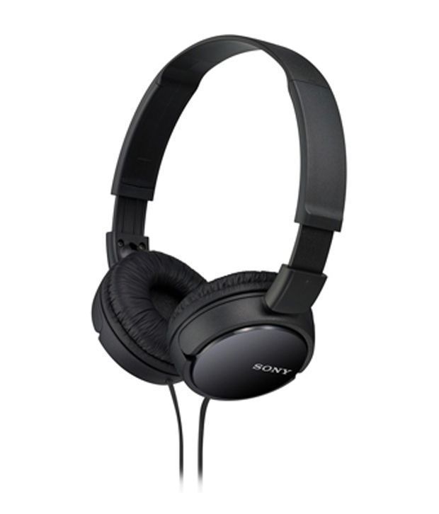 Sony Noise Cancelling Wired Headband Headphones Black MDR-ZX110NC
