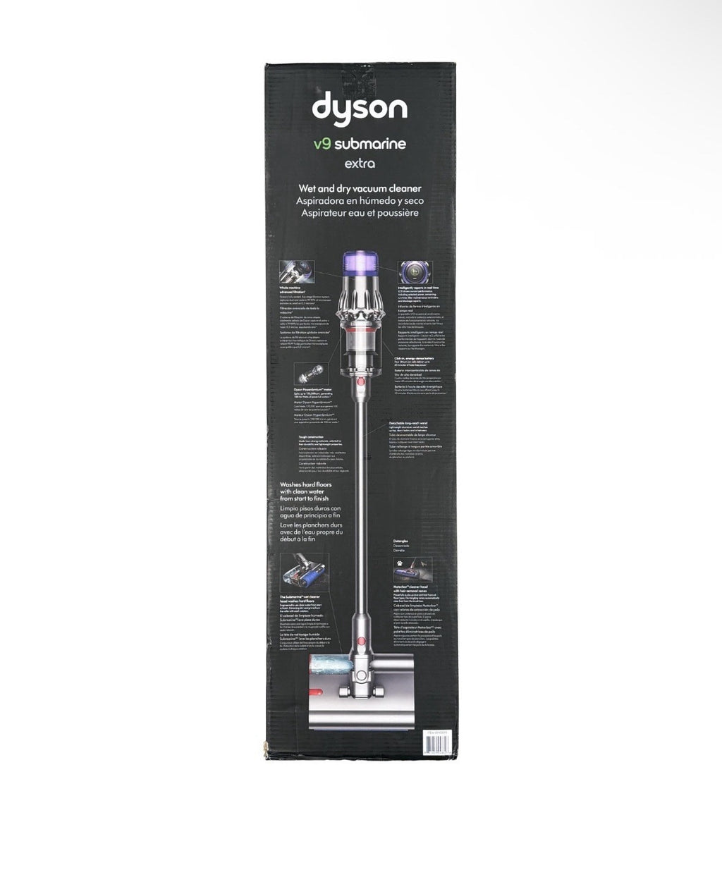 Dyson V9 Submarine Extra Cordless Wet and Dry Stick Vacuum with Wet Cleaner Head