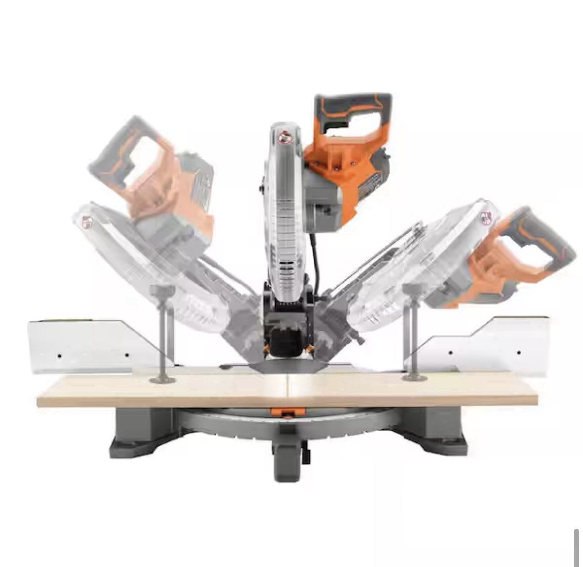 RIDGID 15 Amp Corded 12 in. Dual Bevel Miter Saw with LED Cutline Indicator New
