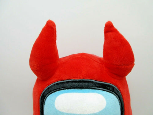Among Us 12" Red W/ Horns Plush Toikido NWT In Hand