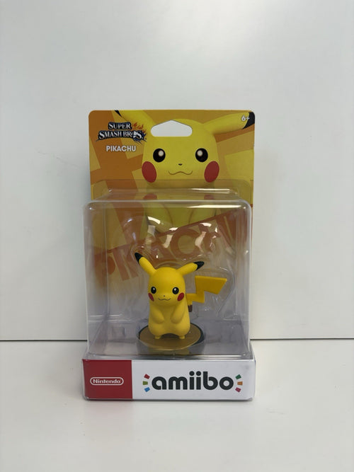 Amiibo - SEALED Pikachu Figure (Super Smash Bros) New In Box