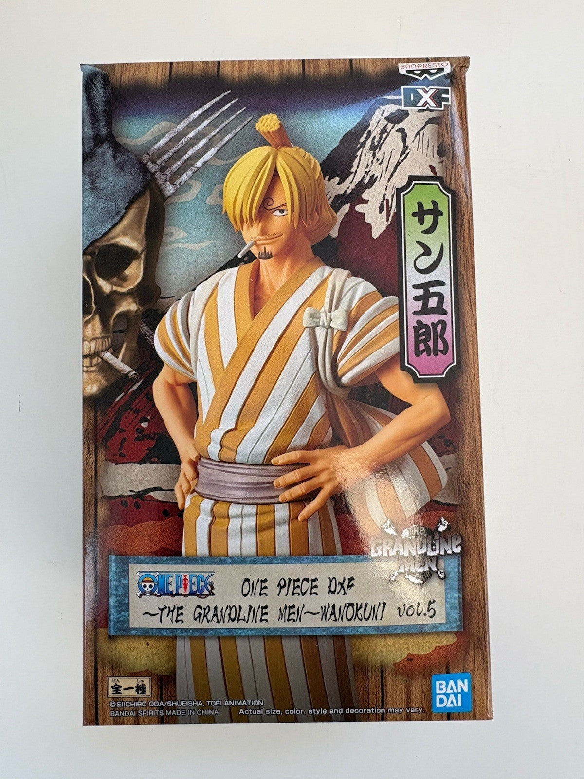 One Piece  Sanji  DXF The Grandline Men Wanokuni Vol.5 Figure BanPresto -