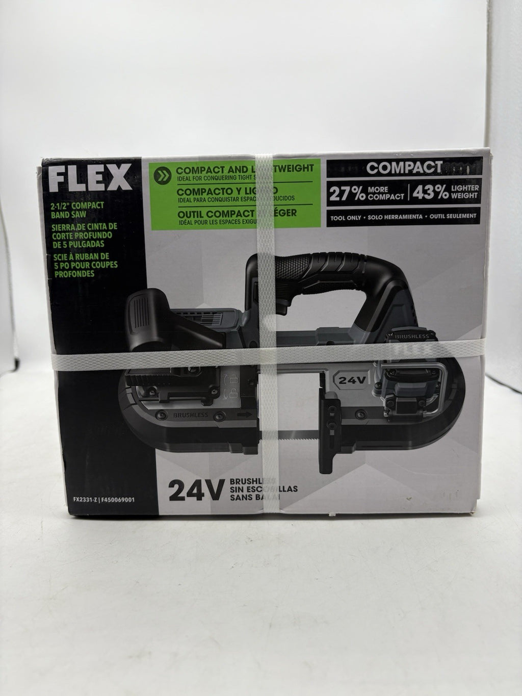 Flex FX2331-Z 24-Volt Cordless 2-1/2-in. Compact Band Saw Bare Tool